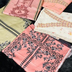 🌸 প্রিমিয়াম সফট কটন থ্রি-পিস কালেকশন 🌸